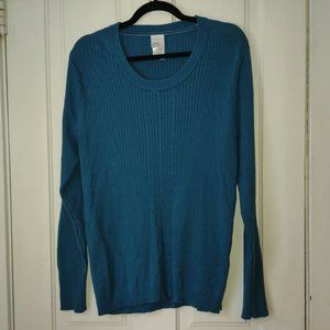 Teal Sweater Just My Size 2X